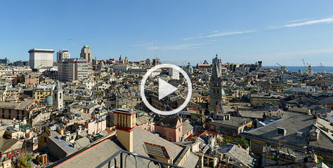 Fotografia Panoramica gigapixel a 360 di Genova - Virtual Tour