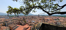 Lucca, Torre Guinigi, Vista Panoramica a 360