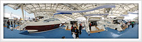 Salone Nautico di Genova 2006, fotografia panoramica, vela