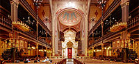 360° photo of Dohány street Synagogue, Budapest